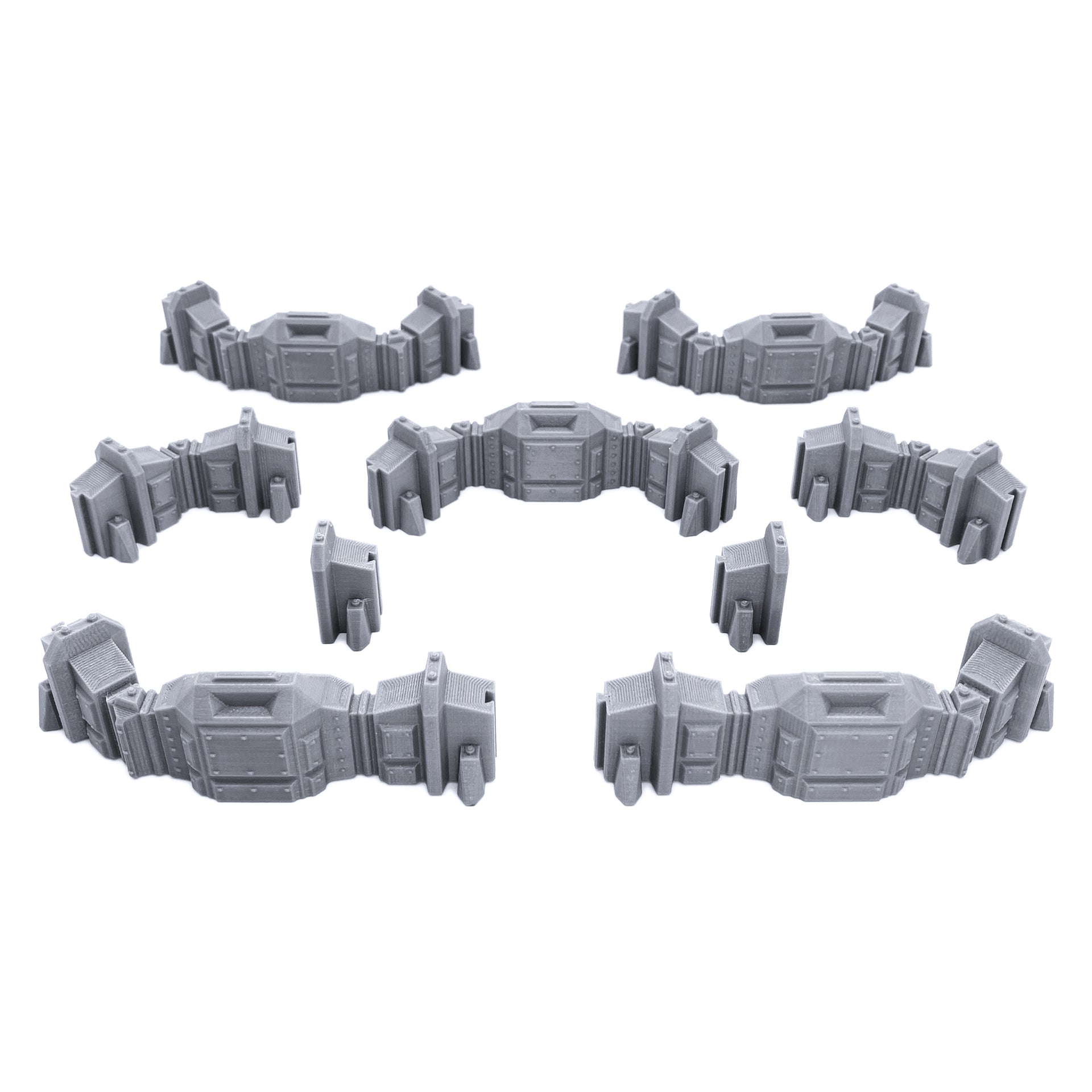 Connecting Barricade Wall Expansion Pack - EnderToys Terrain