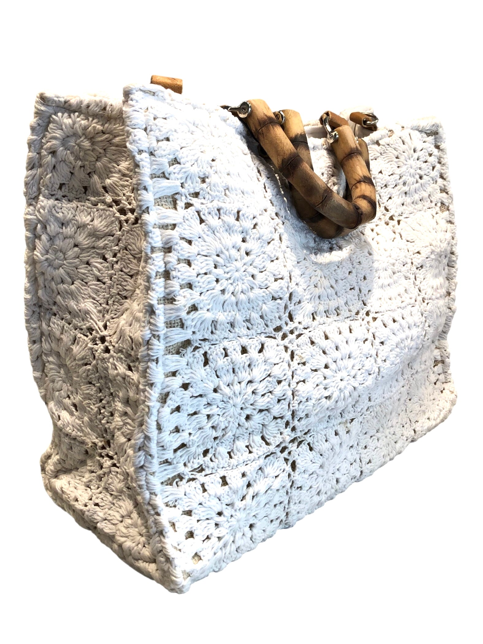 Crochet Ring Bag with Inner Pouch - DAF&DREAM