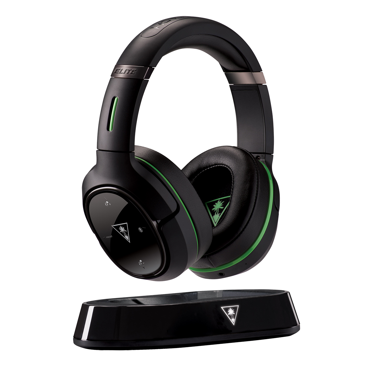 turtle beach headset green and black