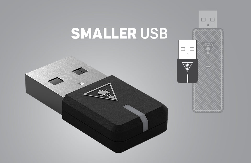 mini-USB wireless transmitter for reliable wireless audio