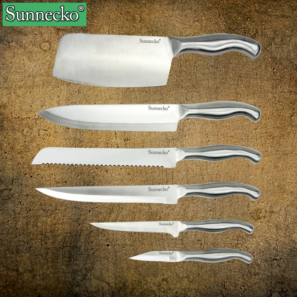 Kitchen Knife Set Chef Utility Paring Bread Slicer Vegetable 3Cr13