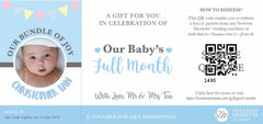 Sweetest Moments Baby Full Month E-Voucher