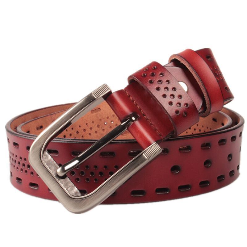 designer leather belts