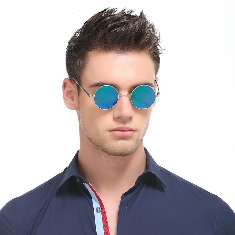 Polarized Round Designer Sunglasses For Men 9437