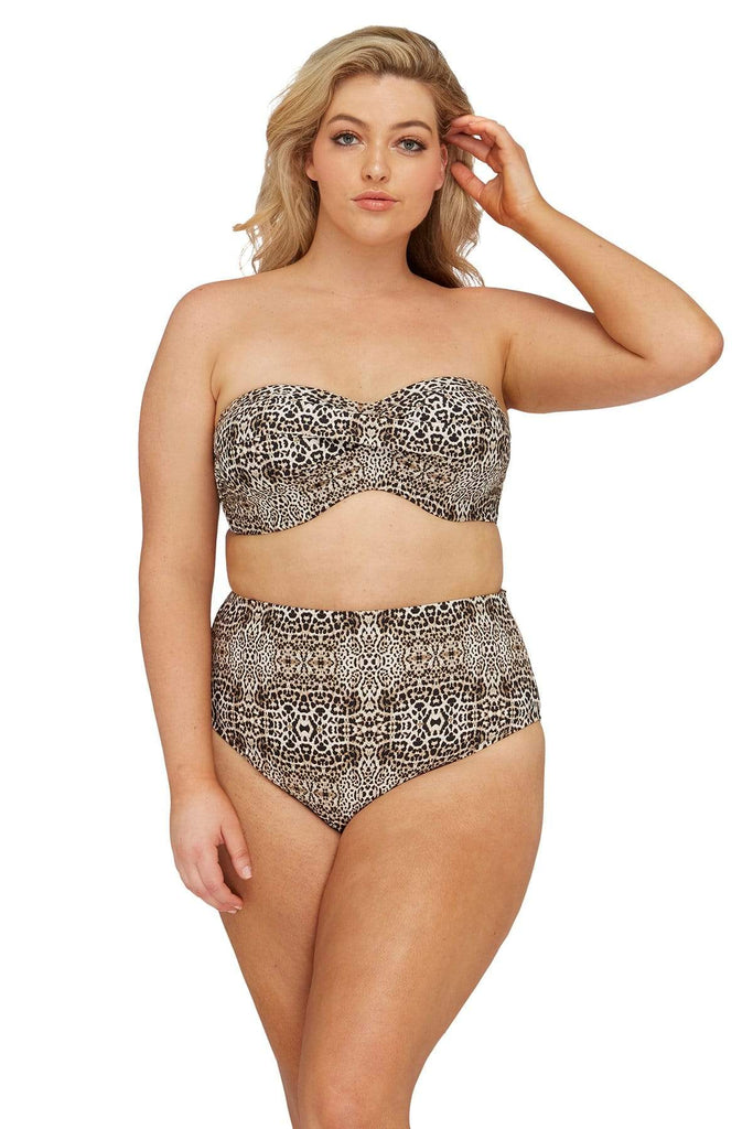 bandeau bikini top plus size