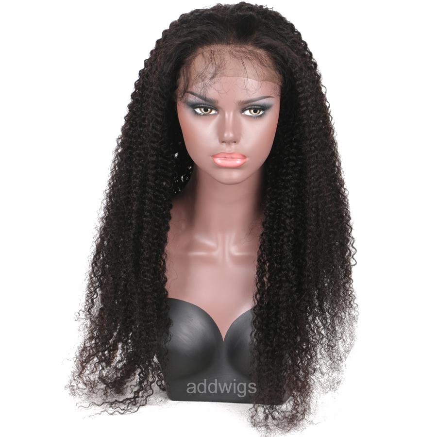 Afro Kinky Curly 360 Lace Wigs For Black Women Uk Human Hair Wig 