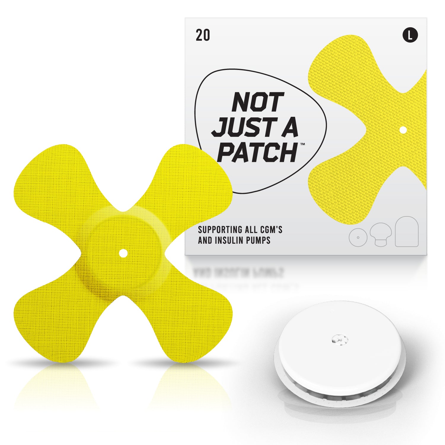 Not Just a Patch X-Patch - Freestyle Libre 2 - 20 Pack - Many Colours ...