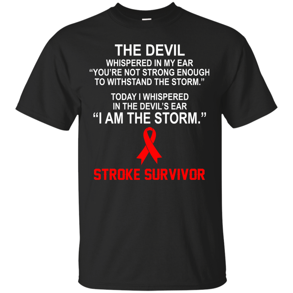 Stroke Survivor Shirts I Am The Storm Hoodies Sweatshirts Teebubbles