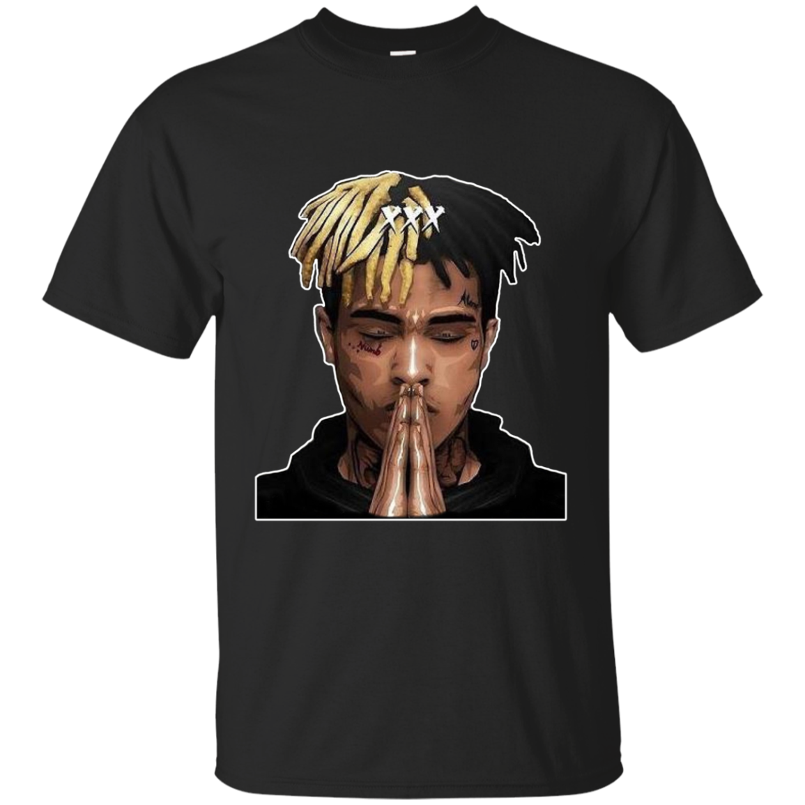 Xxxtentacion Shirts The Potrait Shirt Teebubbles 