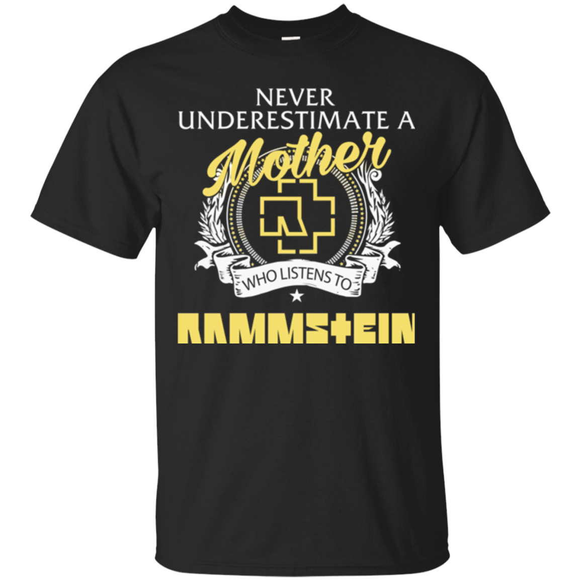 Rammstein Shirts Never Underestimate Woman Listens To Rammstein Hoodies ...