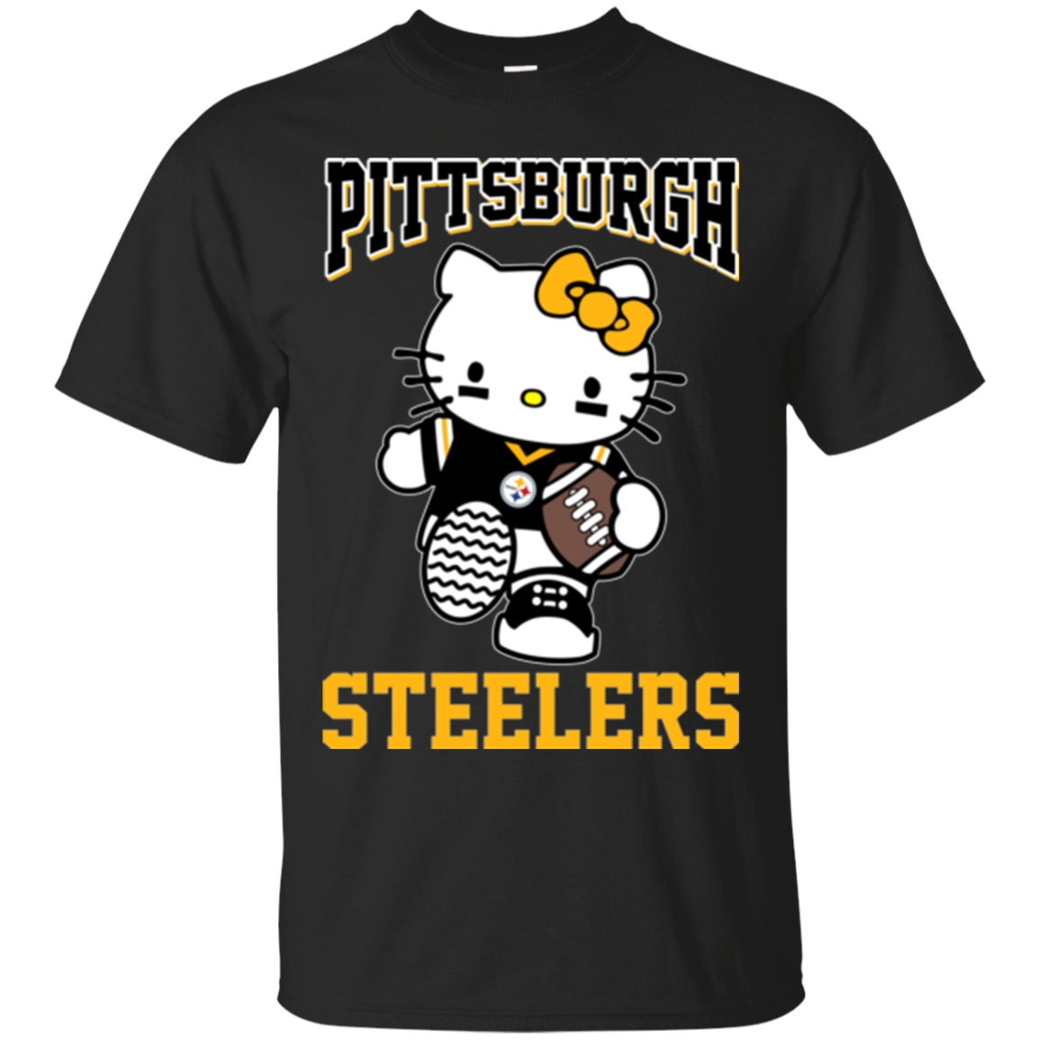 Pittsburgh Steelers Hello Kitty T shirts Hoodies Sweatshirts