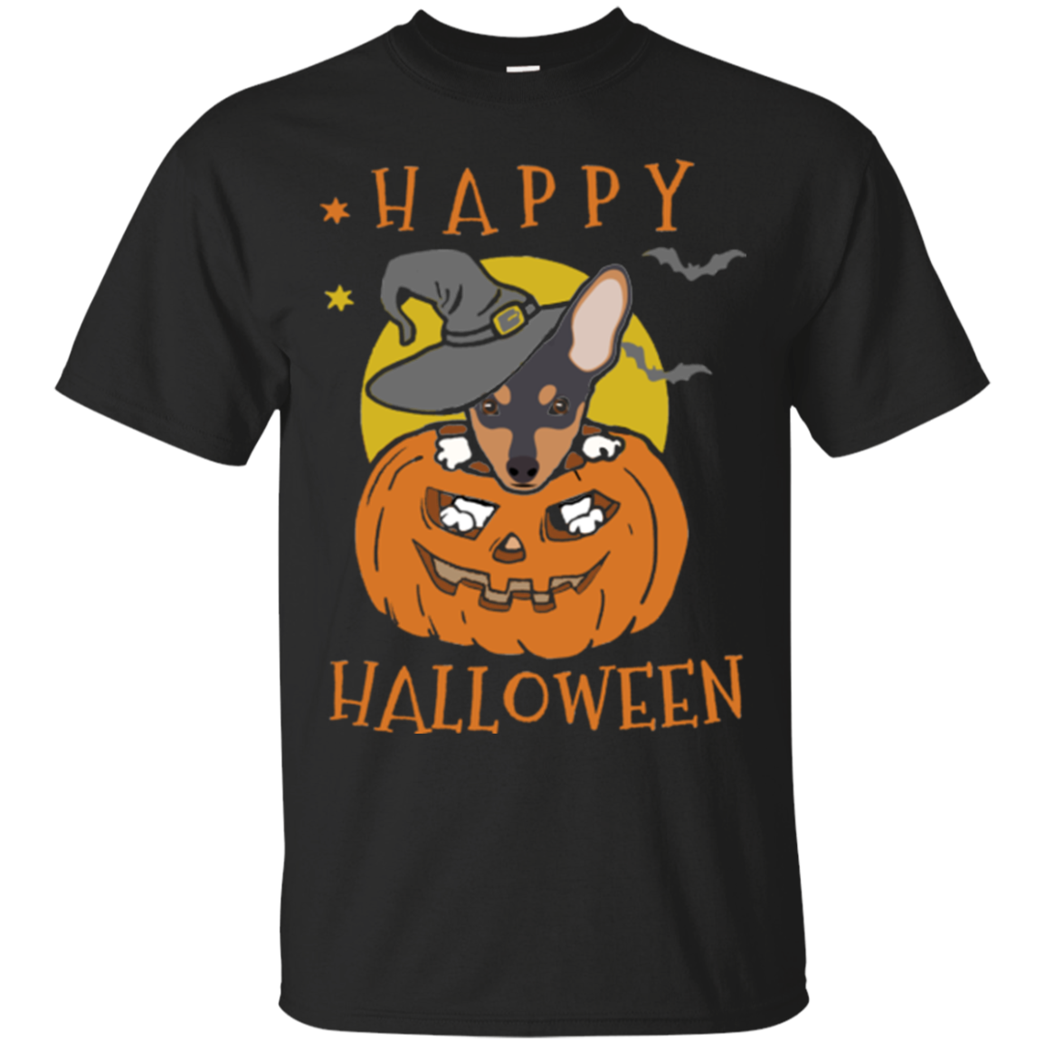 Dachshund Halloween Shirts Happy Halloween Hoodies Sweatshirts - Teebubbles