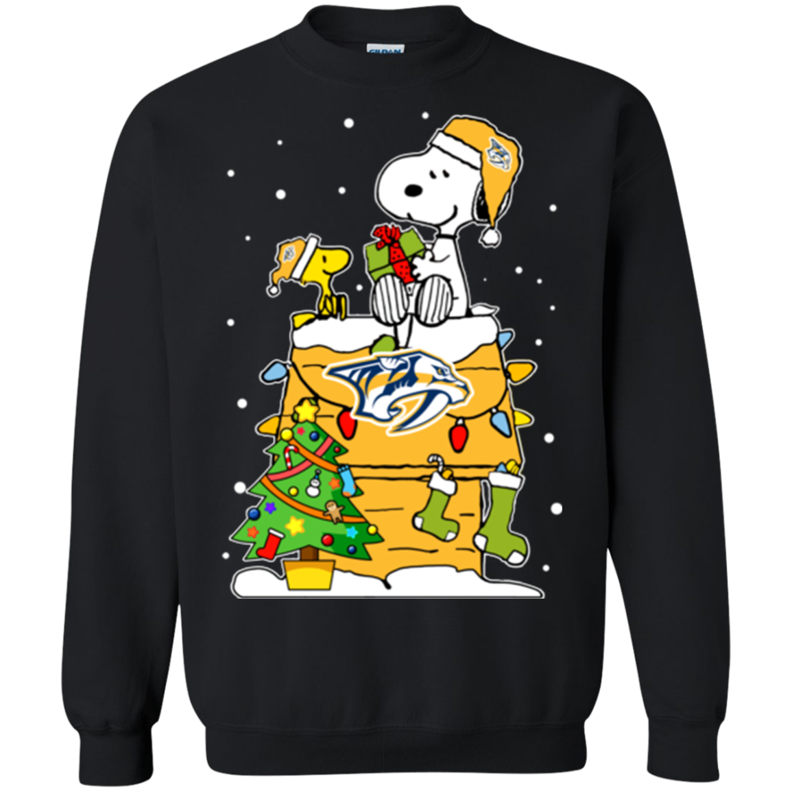 nashville predators christmas sweater