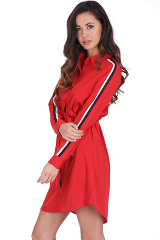 red-shirt-dress