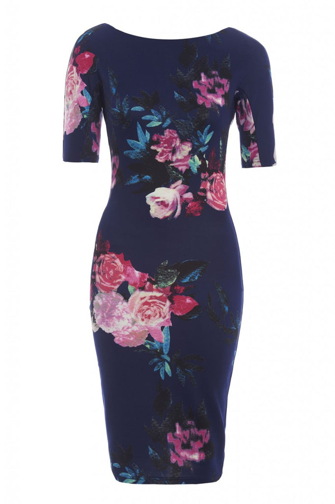 Floral Print Midi Dress – AX Paris