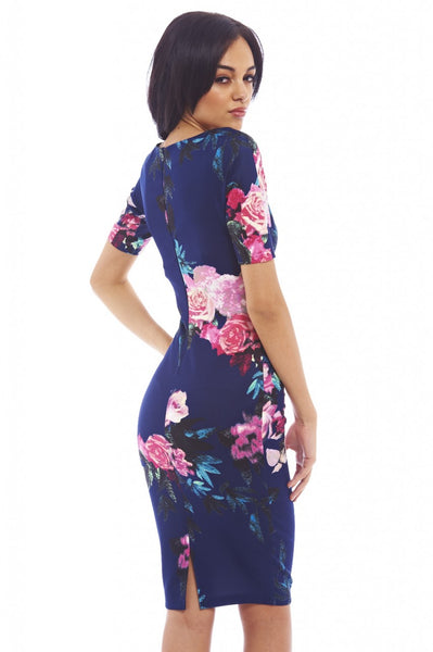 Floral Print Midi Dress – AX Paris