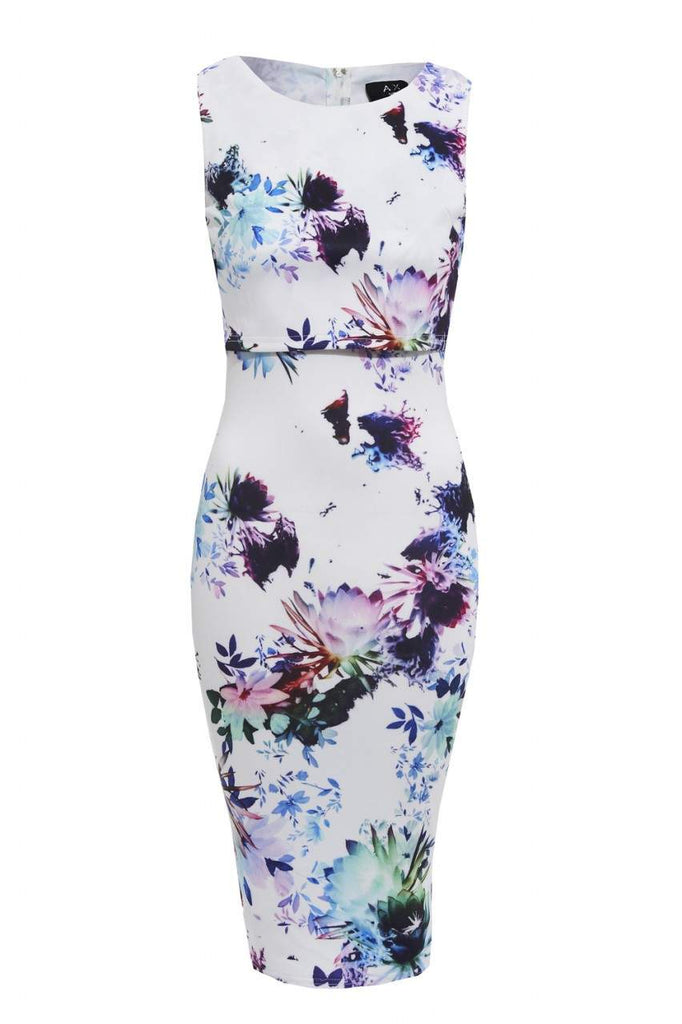 Floral Printed Midi Dress – AX Paris