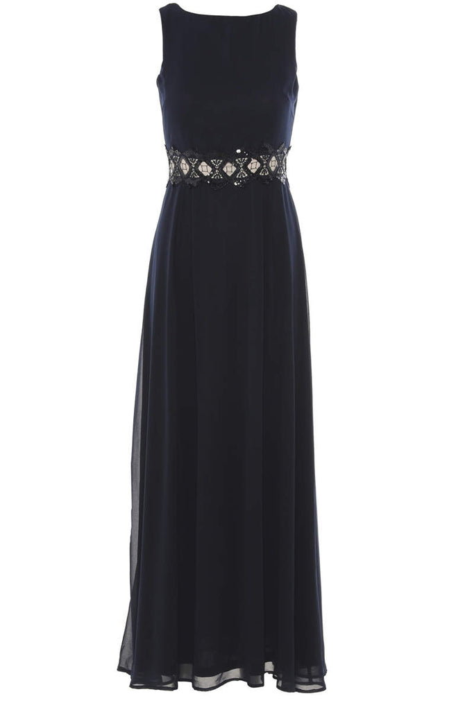 Embellished Waist Chiffon Maxi Dress – AX Paris