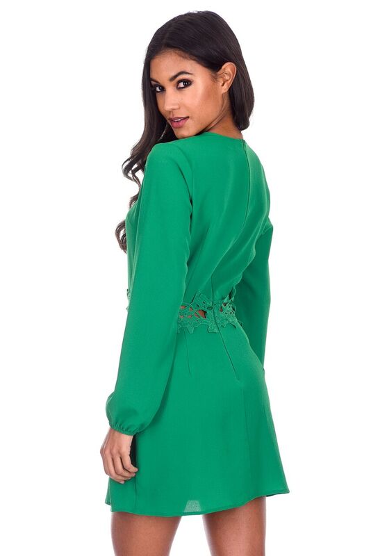 Ax Paris Green Dress Online Shop, UP TO ...