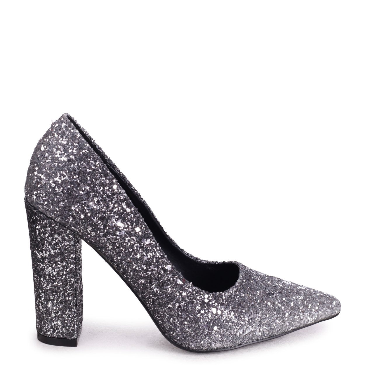 tiffany glitter heels