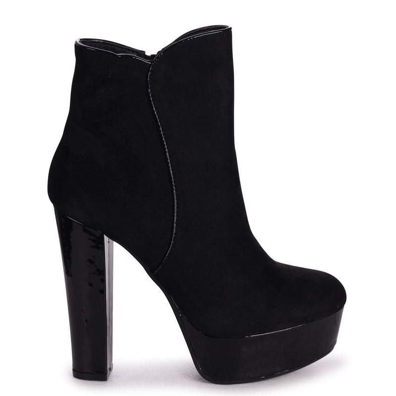 ankle boots with round toe