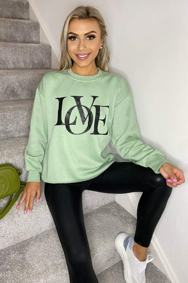 ax paris love sweatshirt