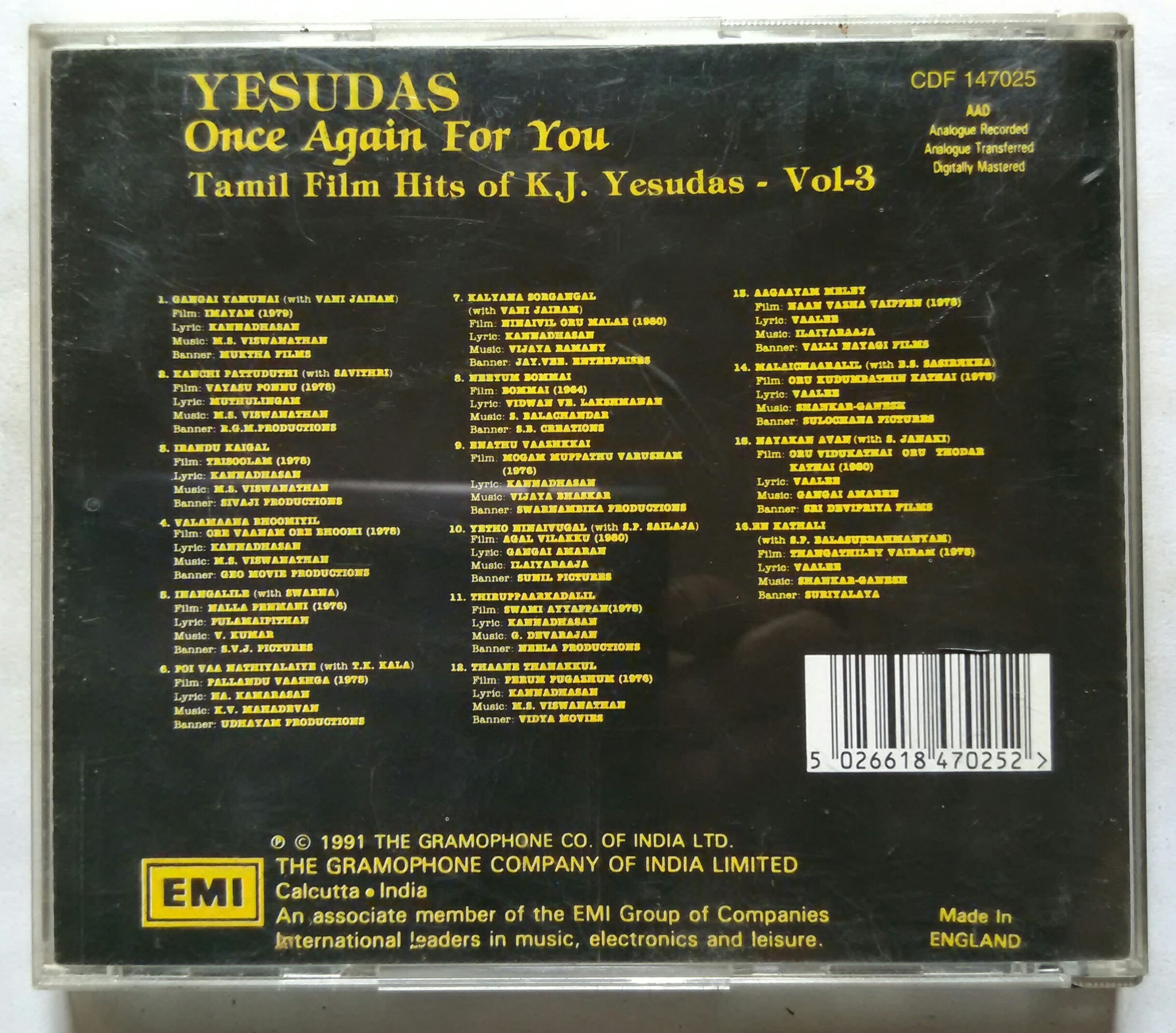 yesudas tamil hits rar