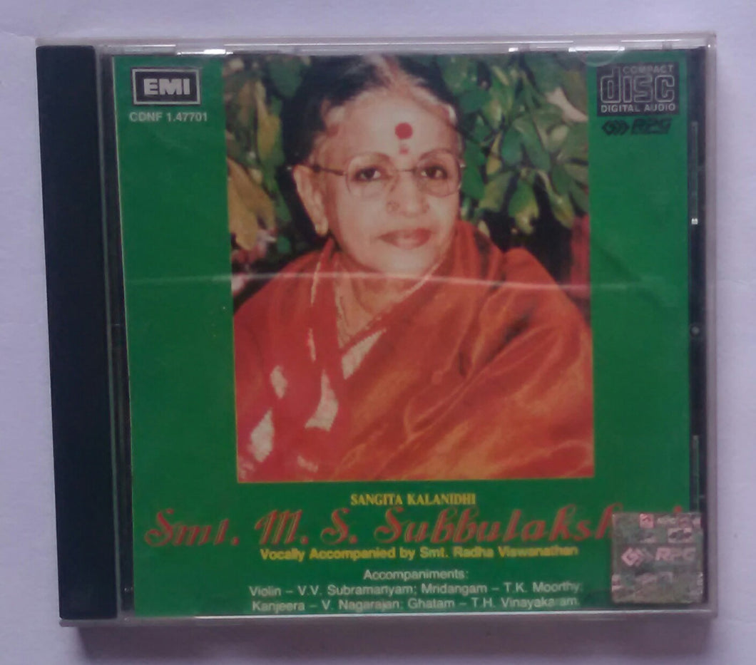 Sangita Kalanidhi - Smt. M. S. Subbulakshmi