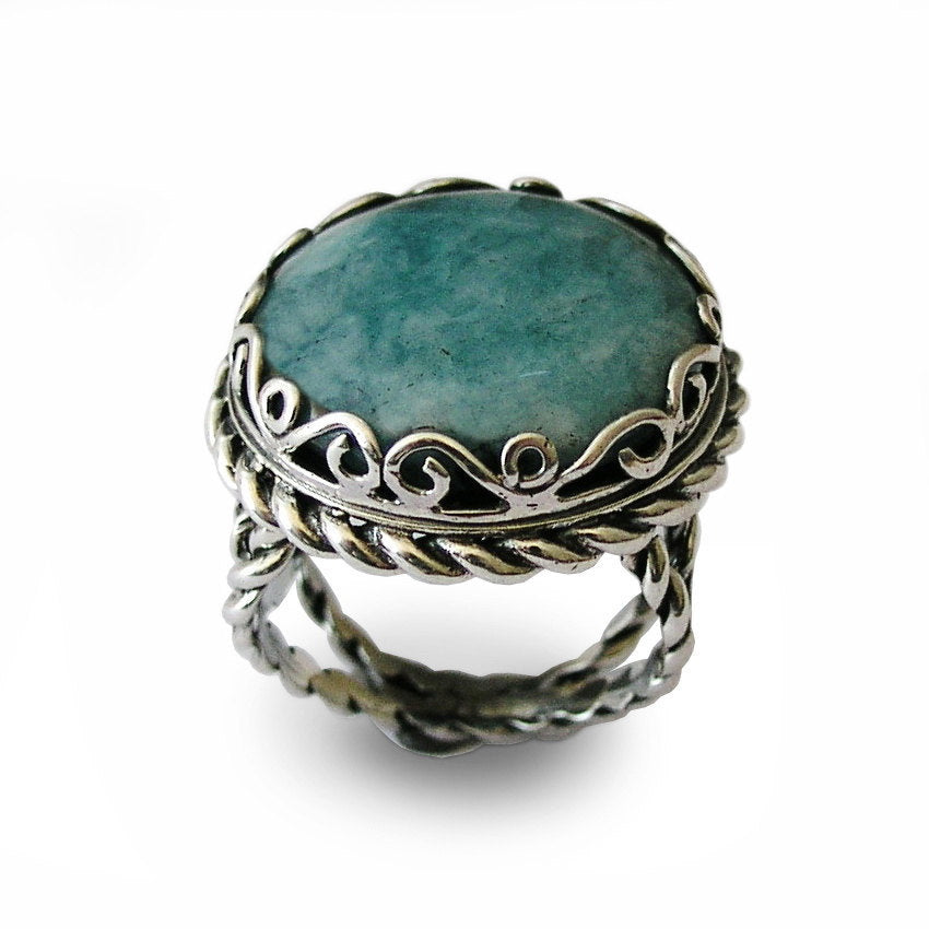 blue jade ring