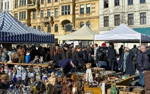 stands du marché de Am Hof