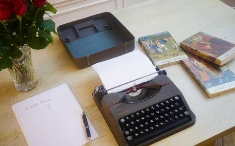 machine à écrire pour déco bureau rétro