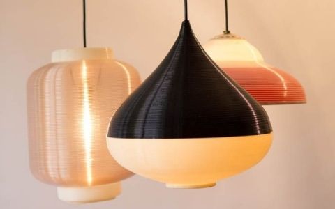 suspension trois lampes rotaflex