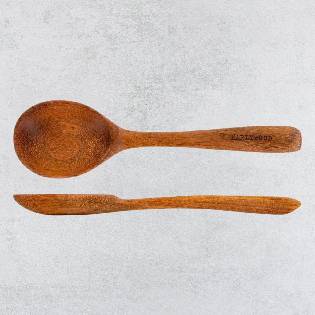 wooden soup ladle - Earlywood