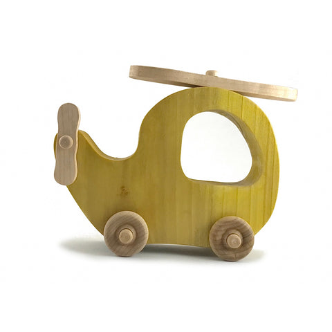 wooden helicopter