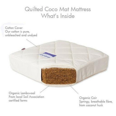 quilted cot bed