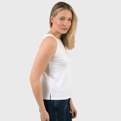 T-Shirt Company Women's High Neck Vest 