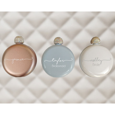 15 Best Bridesmaid Flasks in 2022 Tagged Bachelorette Party