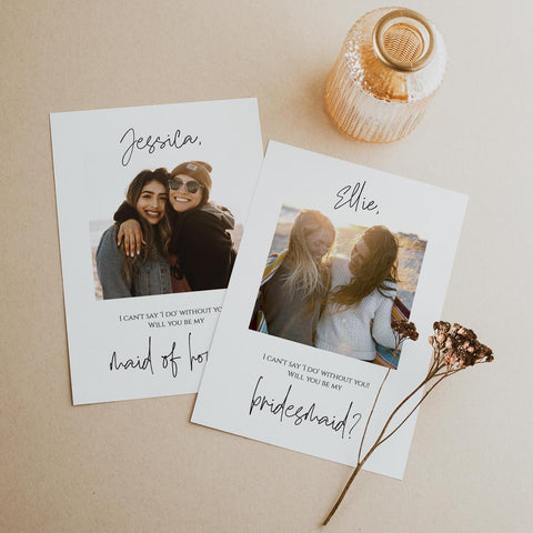 bridesmaid card ideas