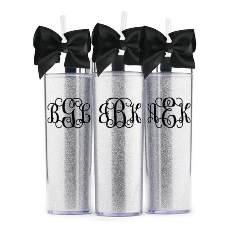 Silver Tumbler for your Bridesmaids