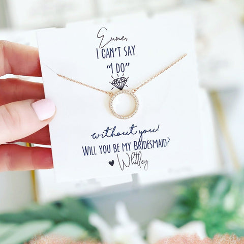 bridesmaid proposal gift