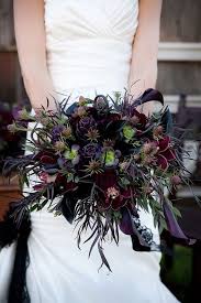 Darker Bridal Flowers