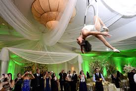 Wedding acrobat