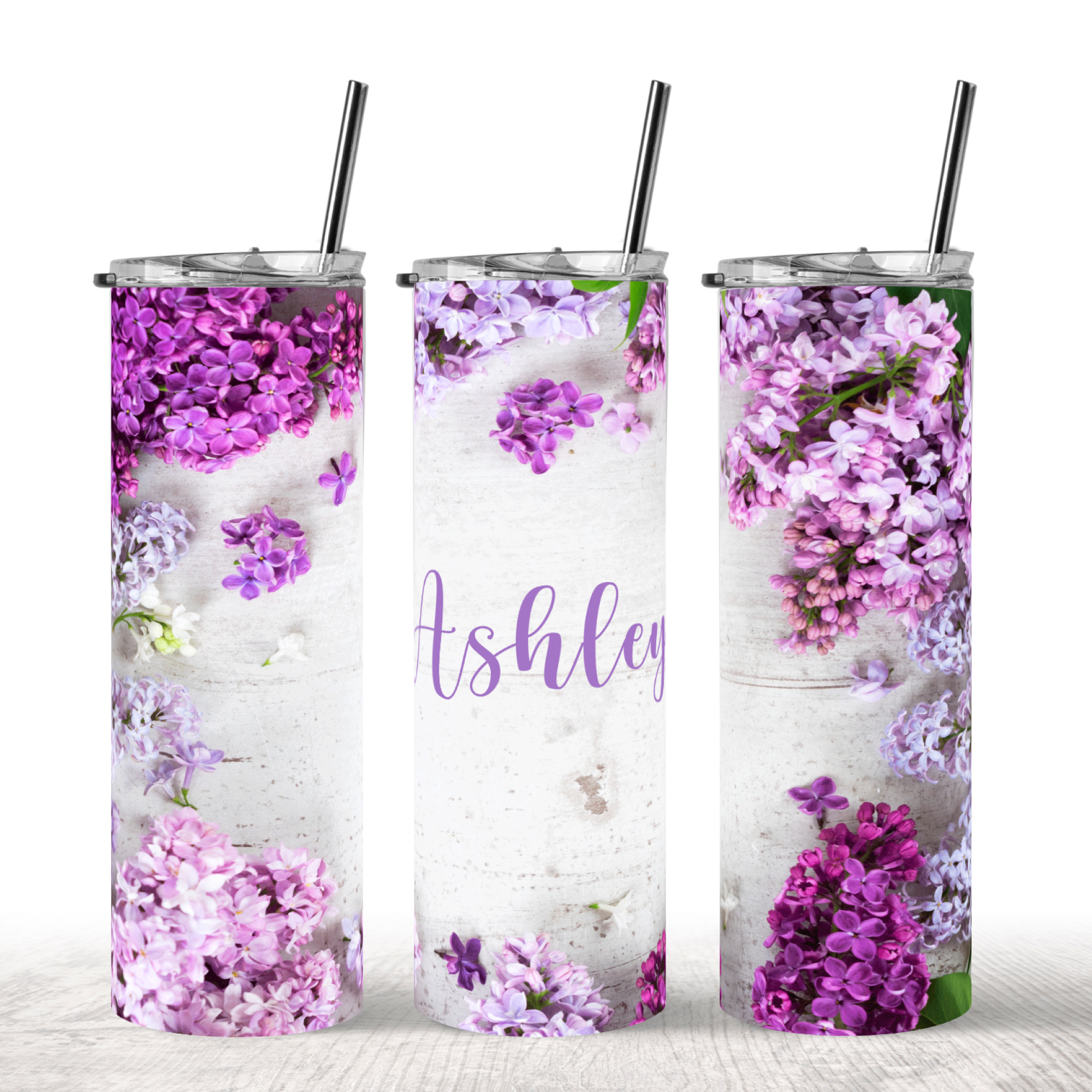Lavender Tumbler, Purple Floral Tumbler, Lavender Gifts for Women, Cute  Tumbler with Lid and Straw, Unique Birthday Gifts for Women, Friends  Female- 20oz Flower Tumbler/Travel Mug, Lavender Cup 