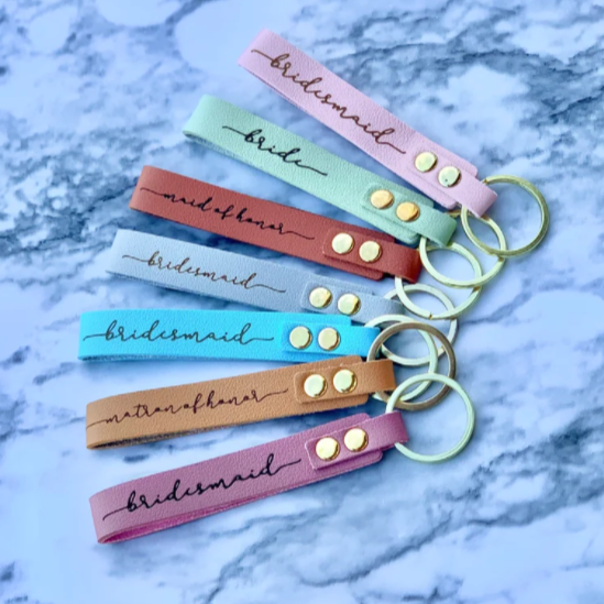 Macrame Keychain - Bridesmaid Proposal Gift - Bridesmaid Gifts Boutique