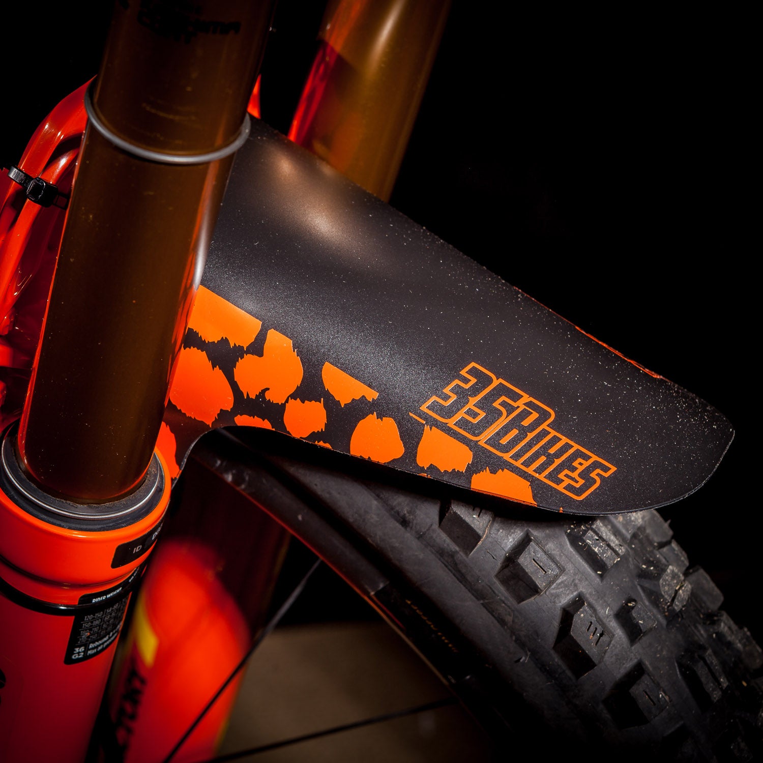 mudguard orange