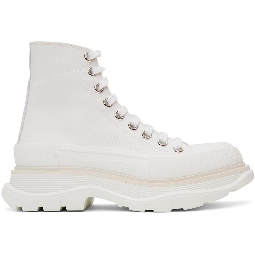 alexander mcqueen tread slick platform sneakers