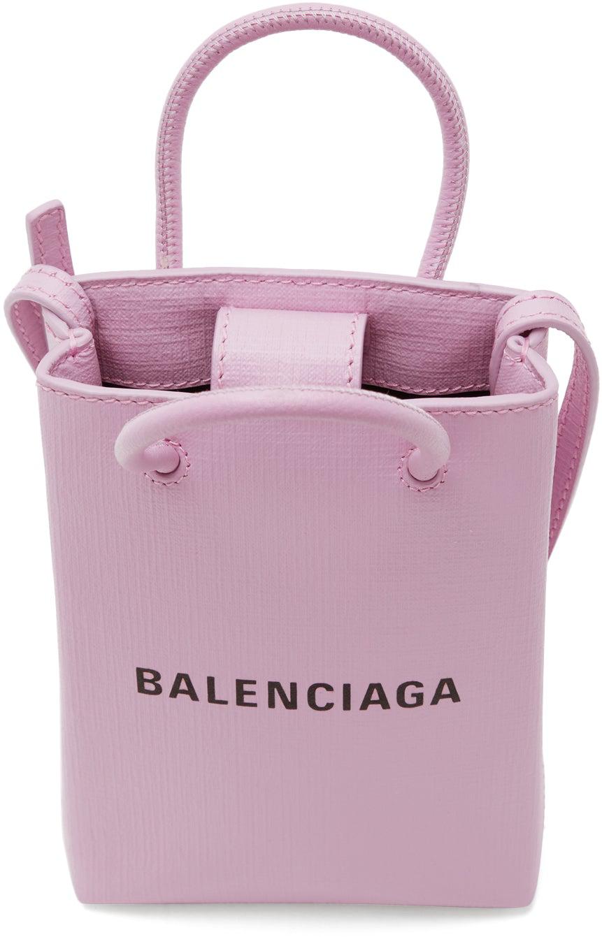 Mini Shopping Bag in White  Balenciaga US