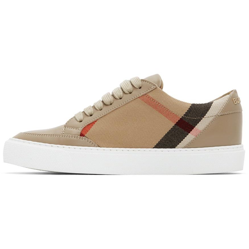 Burberry Beige New Salmond Sneakers – BlackSkinny