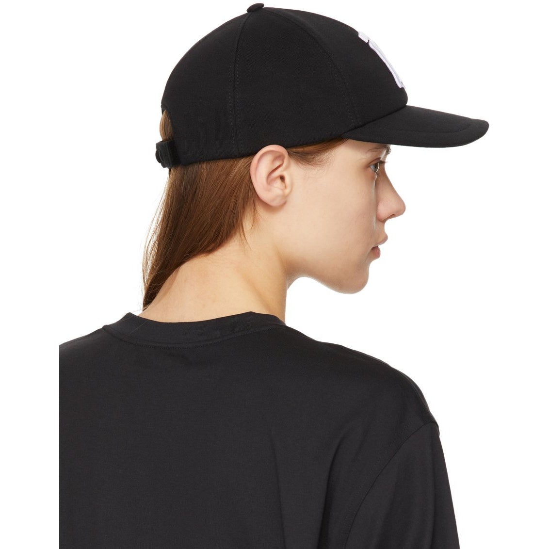 Burberry Black Cotton Jersey Monogram Baseball Cap – BlackSkinny