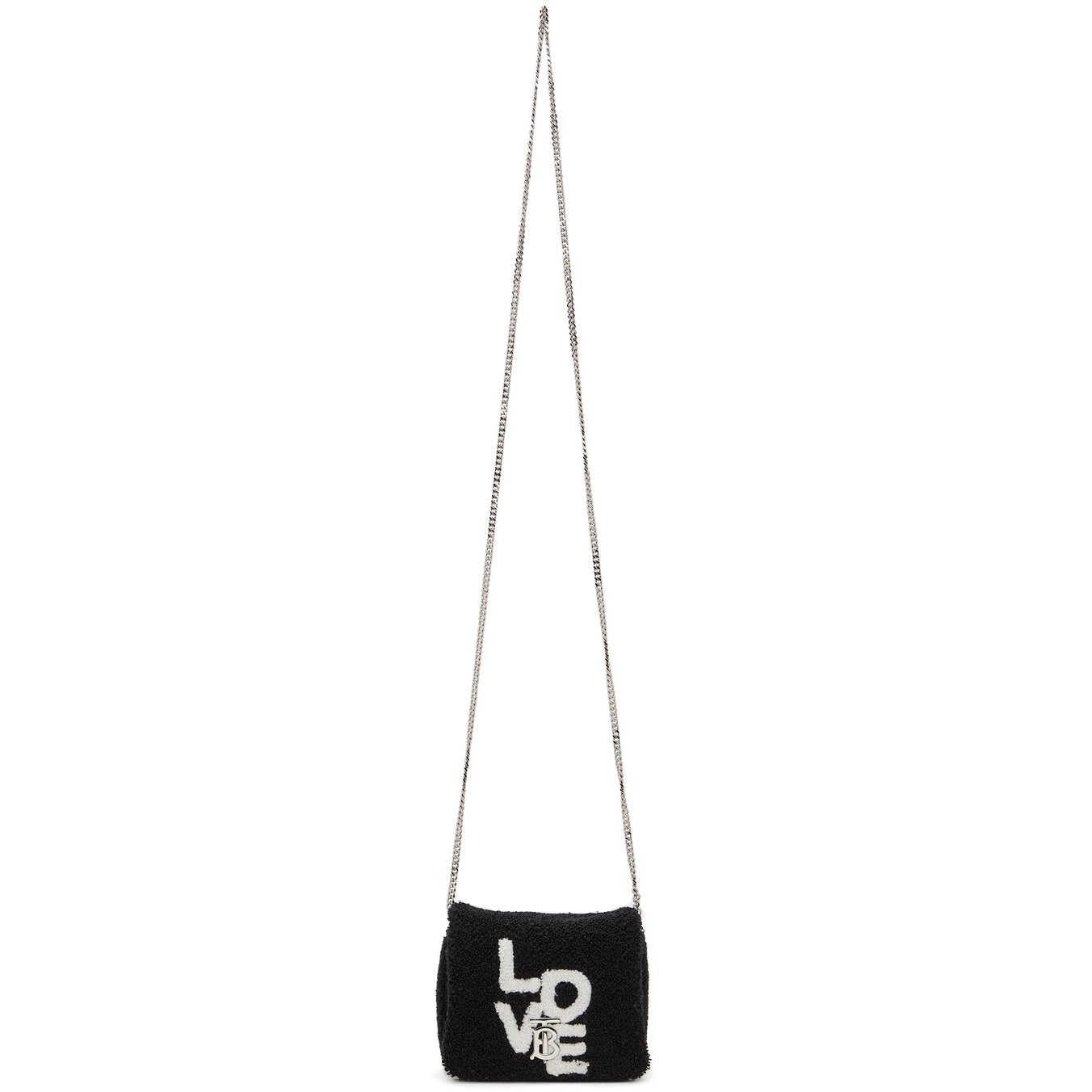 Burberry Black Terrycloth Micro 'Love' Lola Bag – BlackSkinny